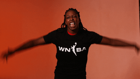 Happy Chelsea Gray GIF by WNBA
