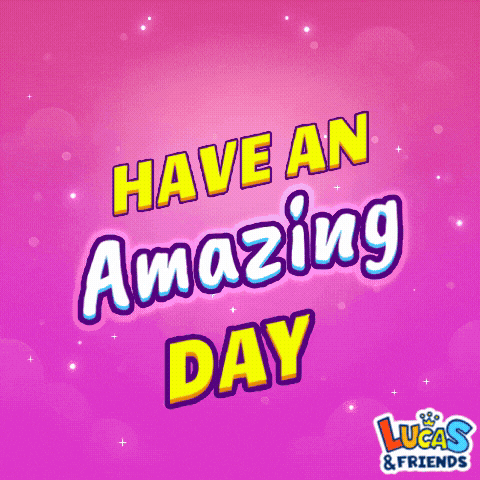 Take It Easy Have A Good Day GIF by Lucas and Friends by RV AppStudios