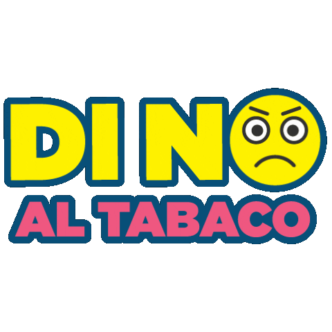 No Smoke Sticker by Consejo de la Comunicación