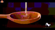 honey satisfying GIF