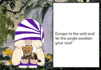Gnome Cheetah GIF