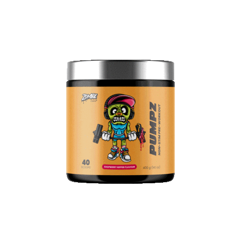 Workout Gym Sticker by Zombie Labs