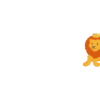 Walking Lion Sticker by LioxFoundation