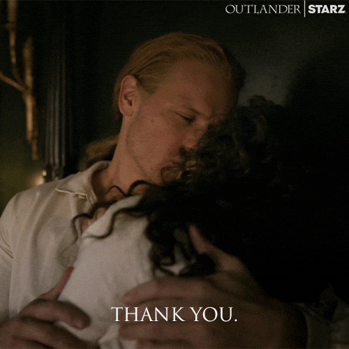 Sam Heughan Thank You GIF by Outlander
