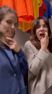 accesscrew laugh christina rire eugenie GIF