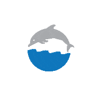 Dolphins Des Sticker by Dogwood Elementary School
