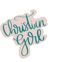 Girl Christian Sticker