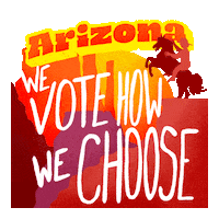 Voting Rights Arizona Sticker by Creative Courage