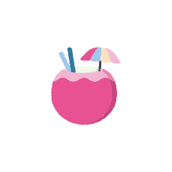 Coconut Olens Sticker by geo_tw