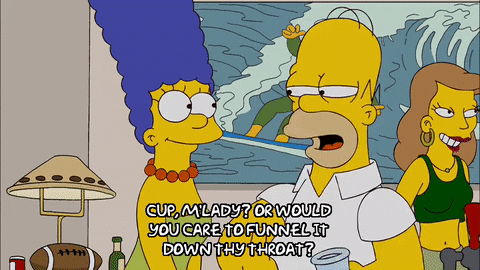 Episode 19 Party GIF by The Simpsons