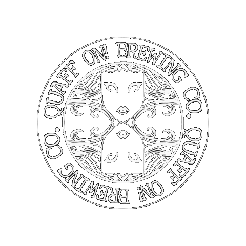 quaffonbrewingco giphygifmaker beer craftbeer brewery Sticker