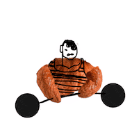 Dance Croissant Sticker
