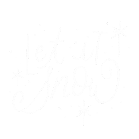 Let It Snow Sticker