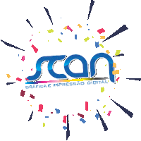 GraficaScan happy digital graphic scan Sticker