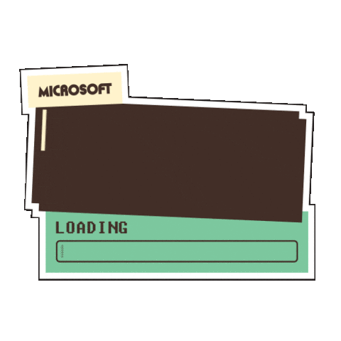 Tech Coding Sticker by Microsoft Cloud