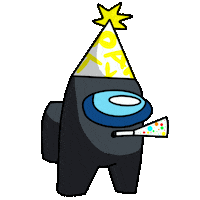 Happy Birthday Party Sticker