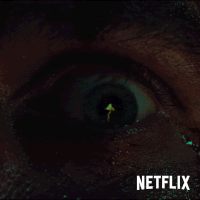 fire eye GIF by NETFLIX