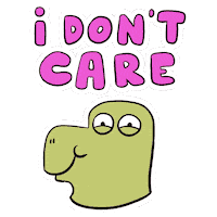 Dinosaur Mean Sticker by Luigi Segre