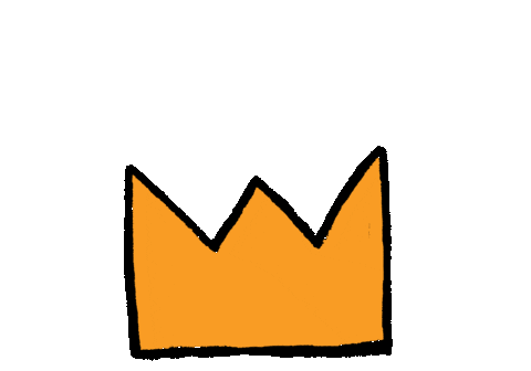 sydneytheartist giphyupload queen king crown Sticker