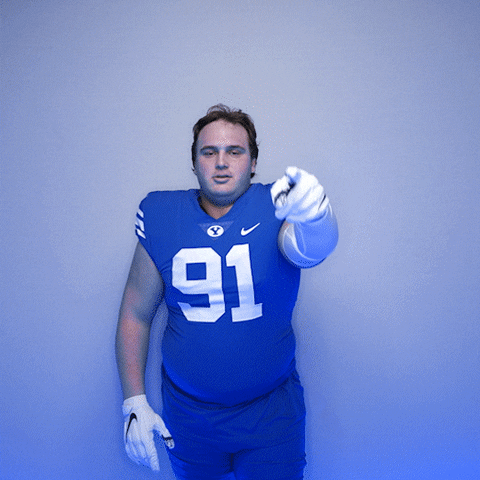 Byu Football Sport GIF by BYU Cougars