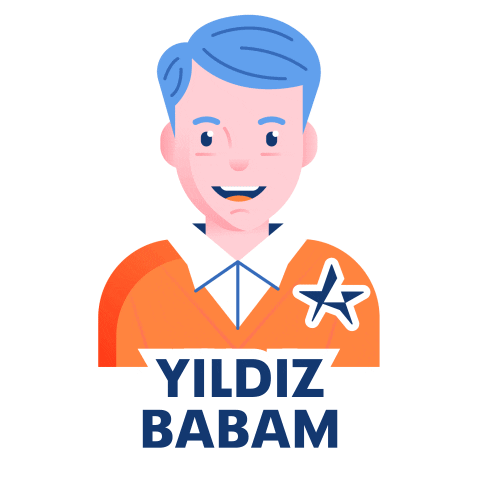 dad father Sticker by Altınyıldız Classics