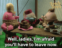 Please Leave Go Away GIF by Fire Mountain Productions