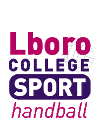 Handball College Sport Sticker by Loughborough College