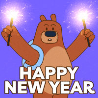 Happy New Year Bjorn GIF by My Neighbor Alice