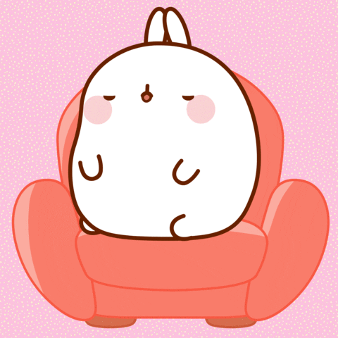 Fed Up Reaction GIF by Molang