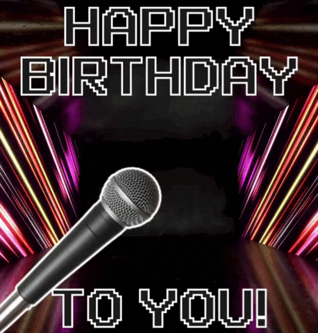 Happy Birthday Cat GIF