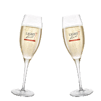 LIGHT-live drink mood cheers wine Sticker