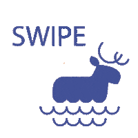 swipeup moose Sticker by BBLittles