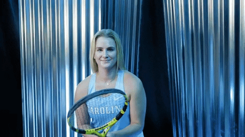 North Carolina Tennis GIF by UNC Tar Heels