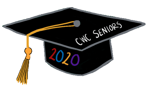 Graduation Class Of 2020 Sticker by Center for Women & Community