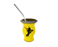 estudiovolando mate desayuno merienda estudio volando Sticker