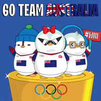 Olympic Games Australia GIF by Pudgy Penguins