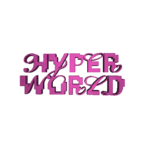 framhim giphyupload hyperworld hyper world Sticker