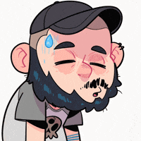 Tired Sigh GIF