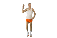 Sport Running Sticker by Bjorn Koreman