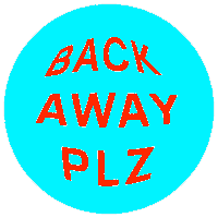 joi_stack stay home social distance flatten the curve back away Sticker
