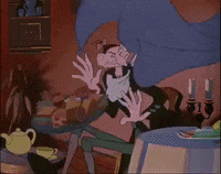 scared ichabod crane GIF