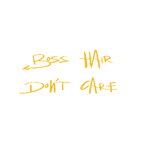 Katiefiddler Boss Hair Sticker by Activator Co.