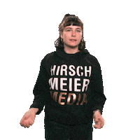 Deer Paula Sticker by Hirschmeier Media