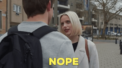 wtFOCK giphygifmaker love nope skam GIF