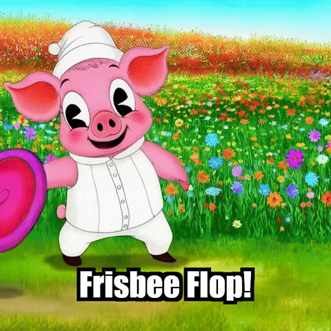 Field Frisbee GIF by The Pigasso
