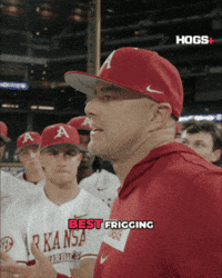 College Baseball GIF by Hogs+