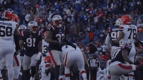 Football Celebration GIF by New England Patriots