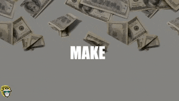 Make It Rain Cash GIF by SoFloBulls