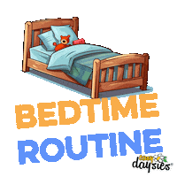 Sleep Bed Sticker by Easy Daysies