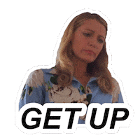 Ready To Fight Good Morning Sticker by Blake Lively Fan